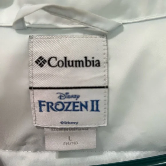 Columbia Frozen II Elsa puffer coat size 14/16 - Picture 2 of 3